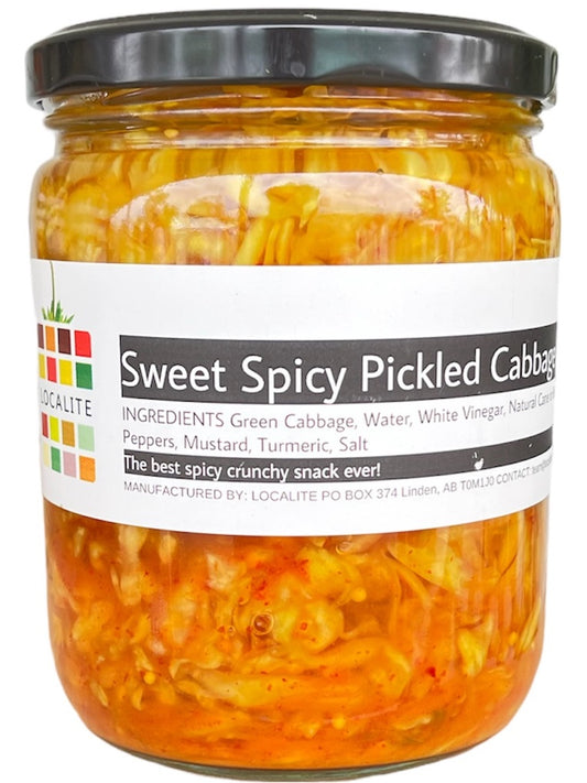 Spicy Pickled Cabbage