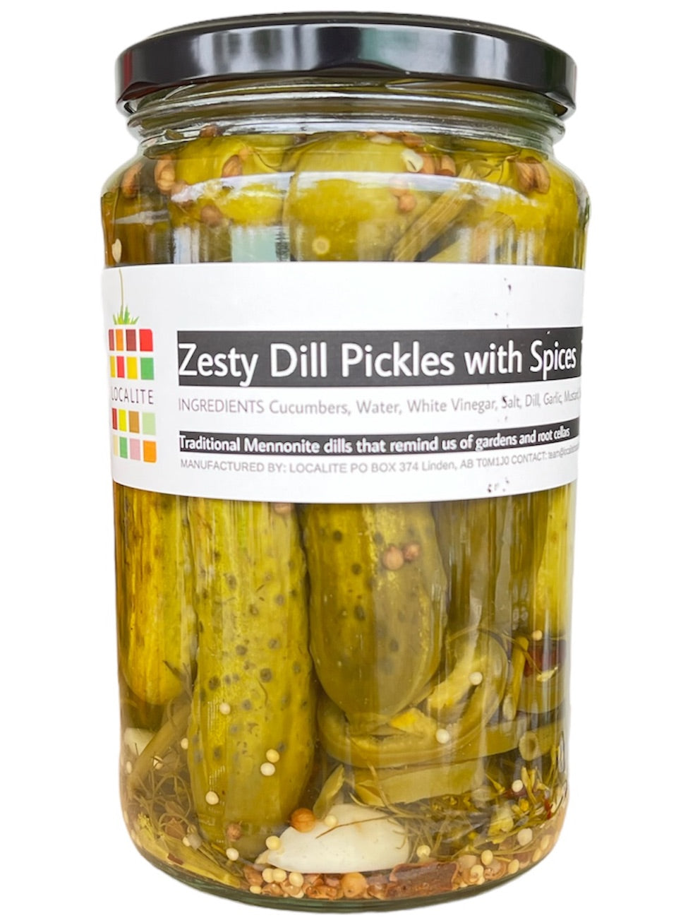 Zesty Dill Pickles with Spices